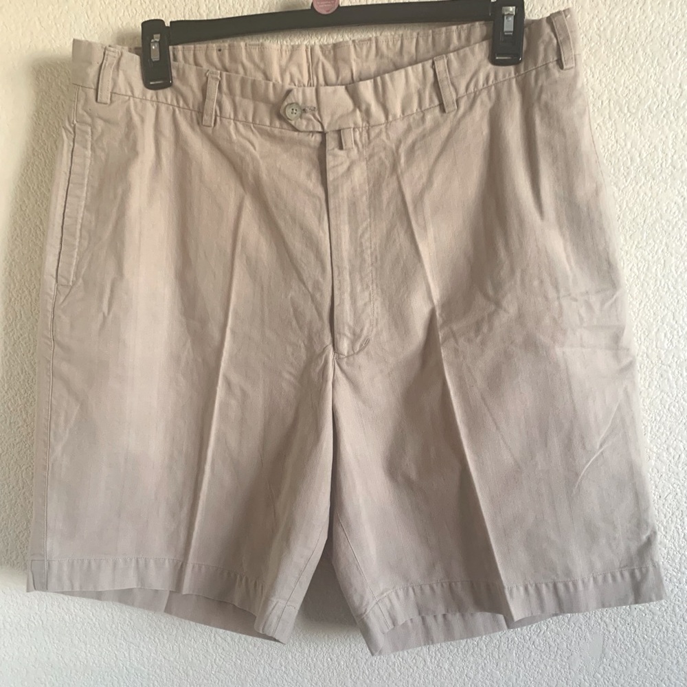 Faconnable Khaki Chino Shorts